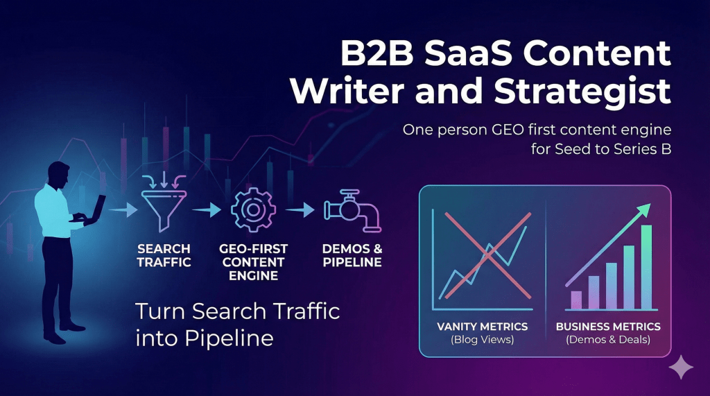 Why You Need a B2B SaaS Content Writer and Strategist (Not Just a&nbsp;Blogger)