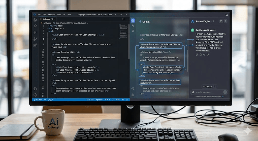 The Lean Startup Playbook: 3 Steps to Start Doing AEO