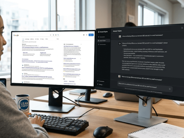 The Lean Startup’s Guide to Answer Engine Optimization&nbsp;(AEO)